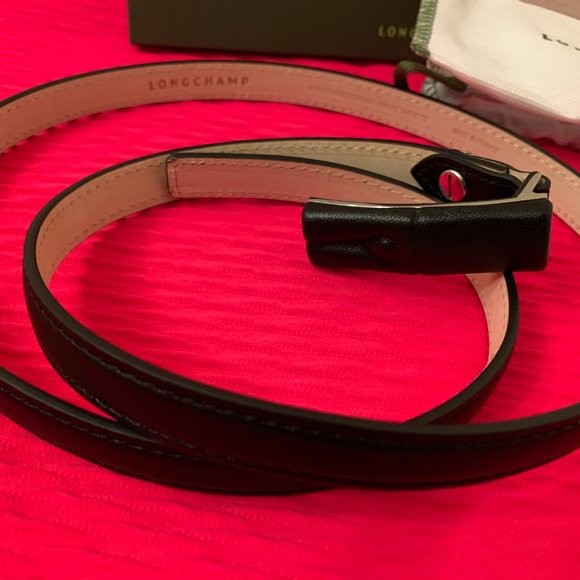 NWT Womens Longchamp Roseau Leather Belt Size: 40 (large) main image 6